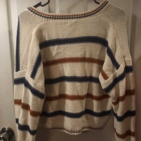 charlotte russe cropped cartigan sweater XL - Picture 2 of 3